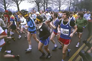 Joggers: LONDON MARATHON 1981