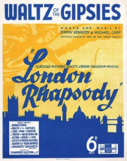 Rhapsody: LONDON MUSIC COVER
