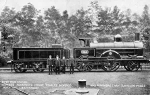 Lnwr: London & North Western Railway engine, Charles Dickens