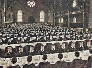 Watford: London Orphan Asylum, Watford - Dining Hall