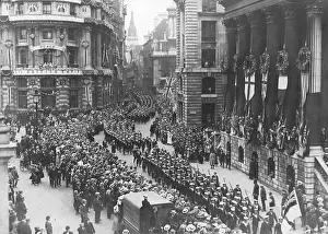 Bedecked: London Peace Procession, 19th July 1919