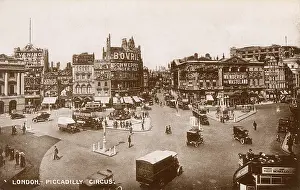 Wasteland: London - Piccadilly Circus in the 1920s