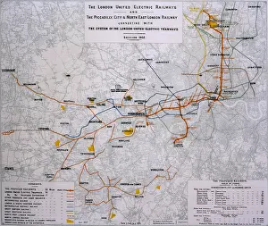 Railway: London railways map