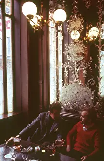 John Benton-harris: London Scene -- two men in a pub