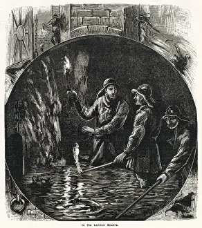 Sanitary: London Sewers 1881