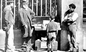 Shoeblack: London, Shoeblack c1890