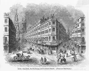 Cornhill: LONDON STREETS C.1700