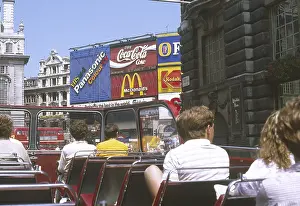 Open Topped: LONDON TOURIST BUS