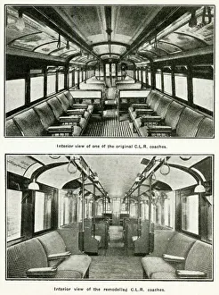 Upholstery: London Underground, carriage interiors