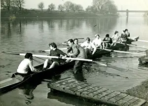 Oars: London University Women's Rowing Eight Team