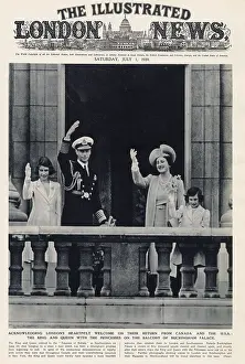 Snowdon: London welcome on their return from Canada and U.S.A. 1939