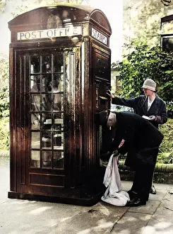 Caller: London's new telephone-post kiosk