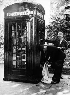 Caller: London's new telephone-post kiosk