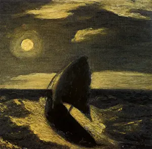 Prow: Lone Sailboat