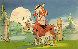 Lonesome: Lonesome Woman and Cow