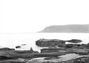 Garron: The Long Blue Head of Garron from the Sea