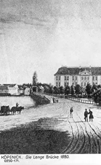 Leads: Long Bridge in Berlin, 1880