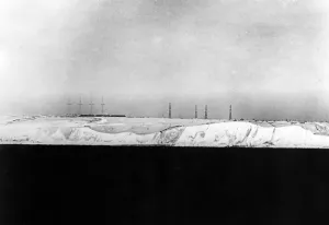 Folkestone: Long distance shot of Folkestone, 1941