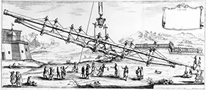 Bologna: Long focal length refracting telescope, 1728