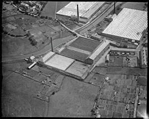 Skipton: Long Ing Shed and mills by Long Ing Bridge, Barnoldswick