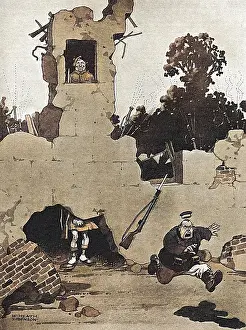Tactic: Long Jock by William Heath Robinson