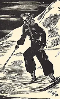 Elated: Long-Limbed Skier