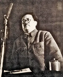Shaanxi: During the long march, Ren Bishi was in a mountain
