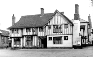 Melford: Long Melford, the Bull Hotel c1955