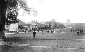 Melford: Long Melford, the Green 1906