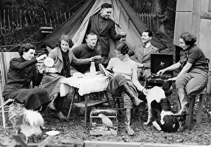 Campers: Long term campers in Great Britain, 1937