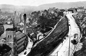 Elland: The Long Wall, Elland early 1900's