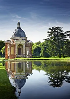 Wrest: Long Water and Archer Pavilion, Wrest Park