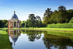 Wrest: Long Water and Archer Pavilion, Wrest Park
