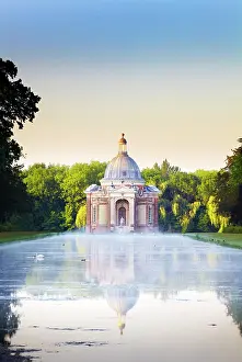 Wrest: Long Water and Pavilion at Wrest Park