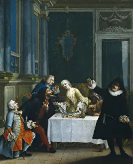 Longhi: Longhi, Pietro, school of (second half 18th century)