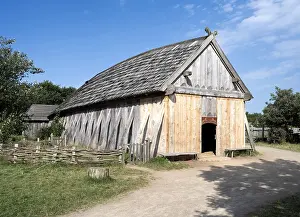 Viking: Longhouse, Ribe Viking Centre, Ribe, Denmark