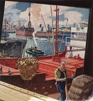 Haul: Longshoreman with Cargo