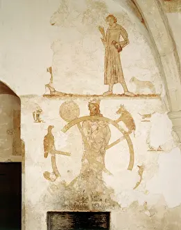Senses: Longthorpe Tower interior