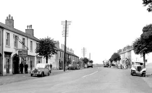 Longtown: Longtown, High Street 1950