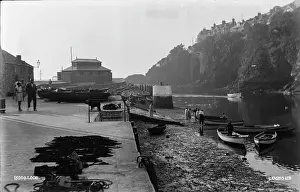 Waterfront: Looe Harbour Scene