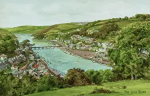 Looe: Looe River at Looe, Cornwall