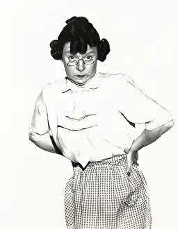 Gingham: Look of disapproval -