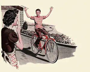 Bicycling: Look Ma, No Hands