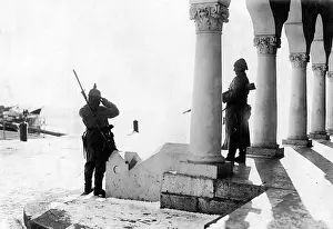 Braila: Look-out in Braila, 1917