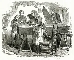Mourners: LOOKING AT DEAD FATHER