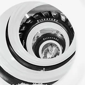 Smithfield: Looking through Firestone tyres - Royal Smithfield Show