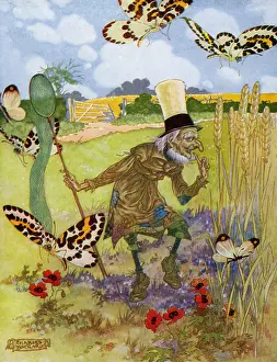 Folkard: Through the Looking Glass by Charles Folkard