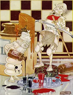 Folkard: Through the Looking Glass by Charles Folkard