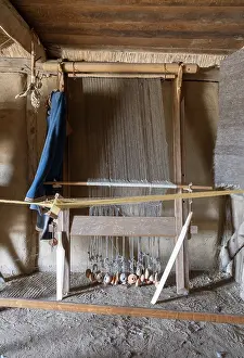 Haithabu: Loom, Viking Museum Haithabu, Hedeby, Germany