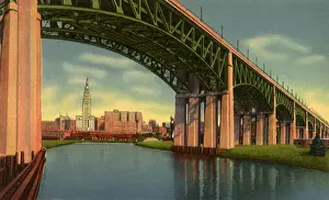 Cuyahoga: Lorain-Carnegie Bridge. Cleveland